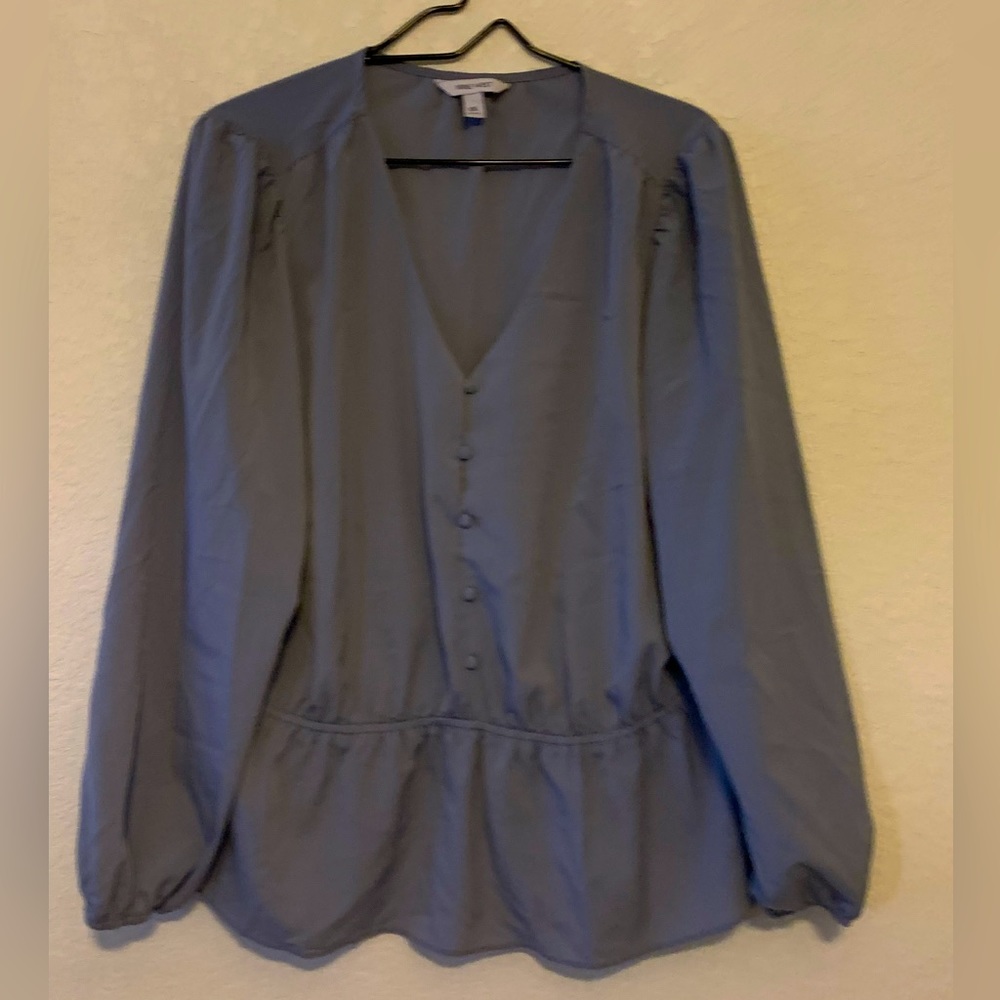 NINE WEST Periwinkle Lightweight Blouse